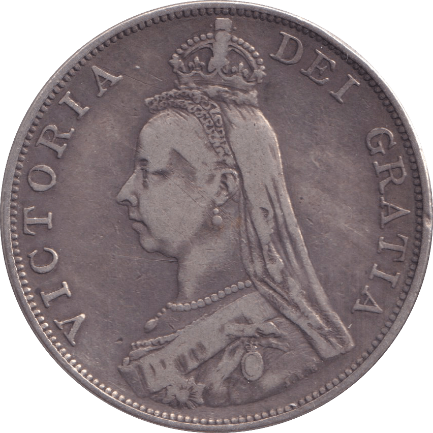 1888 DOUBLE FLORIN ( GVF ) - DOUBLE FLORIN - Cambridgeshire Coins