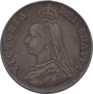 1888 DOUBLE FLORIN ( VF ) - DOUBLE FLORIN - Cambridgeshire Coins