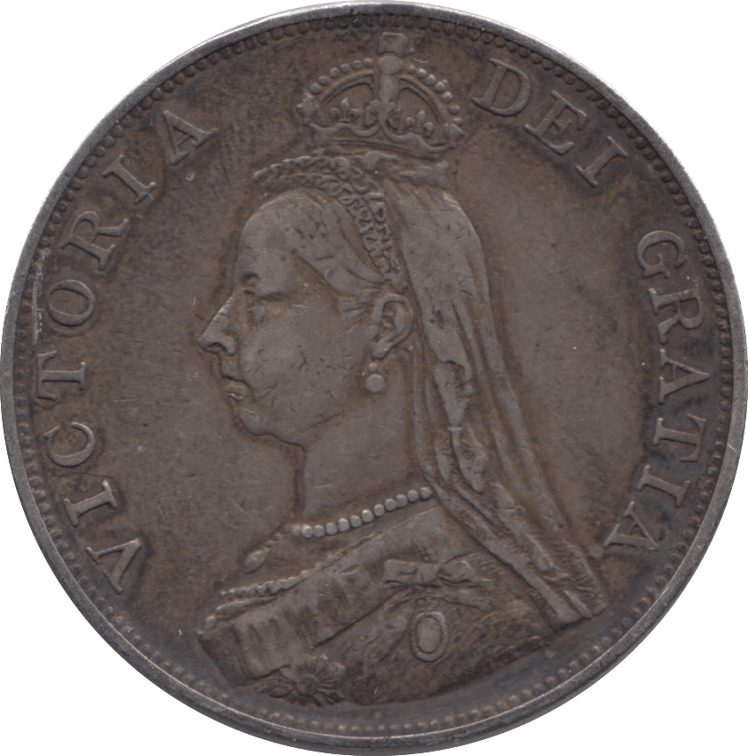 1888 DOUBLE FLORIN ( VF ) - DOUBLE FLORIN - Cambridgeshire Coins