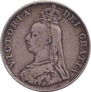 1888 DOUBLE FLORIN ( VF ) - FLORIN - Cambridgeshire Coins