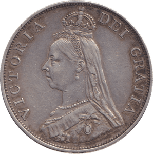 1888 DOUBLE FLORIN VICTORIA ( GVF ) - DOUBLE FLORIN - Cambridgeshire Coins