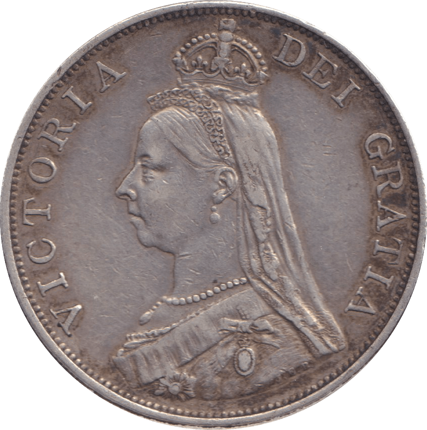 1888 DOUBLE FLORIN VICTORIA ( GVF ) - DOUBLE FLORIN - Cambridgeshire Coins