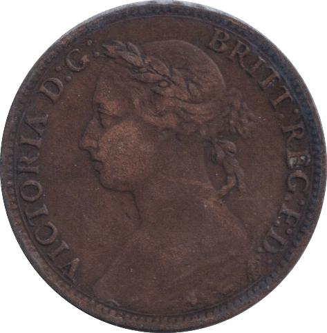 1888 FARTHING ( GF ) - Farthing - Cambridgeshire Coins