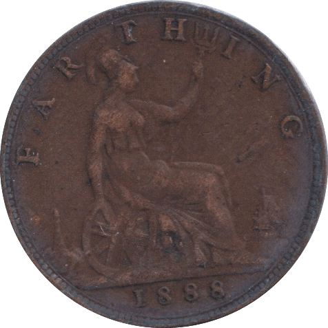 1888 FARTHING ( GF ) - Farthing - Cambridgeshire Coins