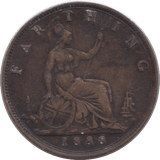 1888 FARTHING ( GF ) - Farthing - Cambridgeshire Coins