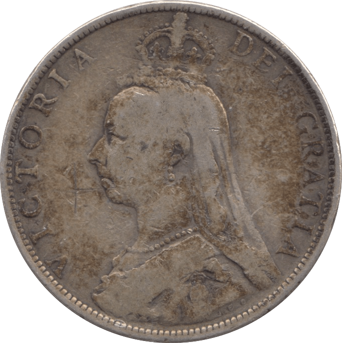 1888 FLORIN ( FINE ) - FLORIN - Cambridgeshire Coins