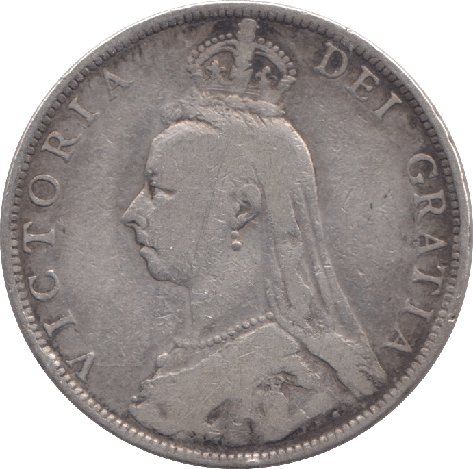 1888 FLORIN ( FINE ) - FLORIN - Cambridgeshire Coins