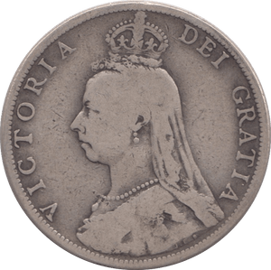 1888 FLORIN ( FINE ) - FLORIN - Cambridgeshire Coins