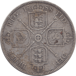 1888 FLORIN ( GF ) 4 - FLORIN - Cambridgeshire Coins