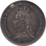 1888 FOURPENCE ( EF ) - FOURPENCE - Cambridgeshire Coins