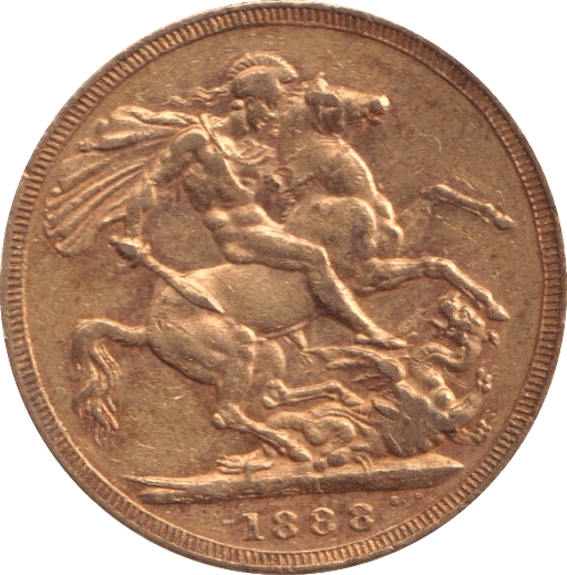 1888 GOLD SOVEREIGN ( EF ) - Sovereign - Cambridgeshire Coins