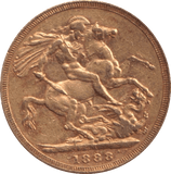 1888 GOLD SOVEREIGN ( EF ) - Sovereign - Cambridgeshire Coins