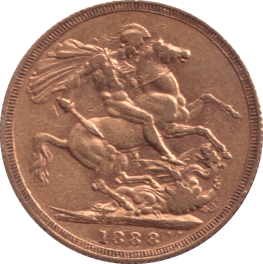 1888 GOLD SOVEREIGN ( EF ) - Sovereign - Cambridgeshire Coins