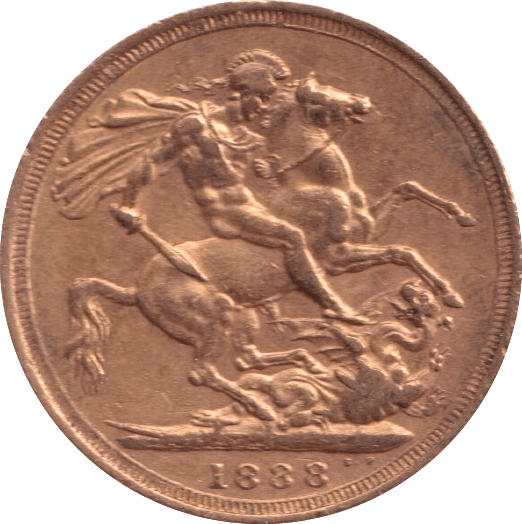 1888 GOLD SOVEREIGN ( EF ) SYDNEY MINT - Sovereign - Cambridgeshire Coins