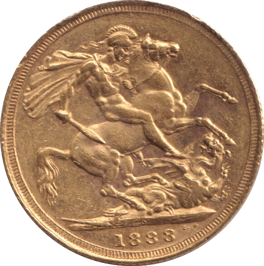 1888 GOLD SOVEREIGN ( EF ) SYDNEY MINT - SOVEREIGN - Cambridgeshire Coins
