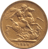 1888 GOLD SOVEREIGN ( GVF ) MELBOURNE MINT - SOVEREIGN - Cambridgeshire Coins