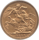 1888 GOLD SOVEREIGN ( VF ) - SOVEREIGN - Cambridgeshire Coins