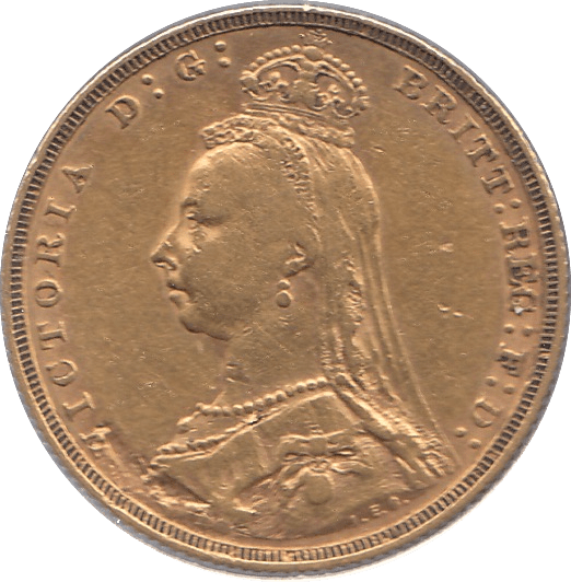 1888 GOLD SOVEREIGN ( VF ) - SOVEREIGN - Cambridgeshire Coins