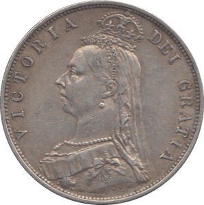 1888 HALF CROWN ( EF ) - HALFCROWN - Cambridgeshire Coins