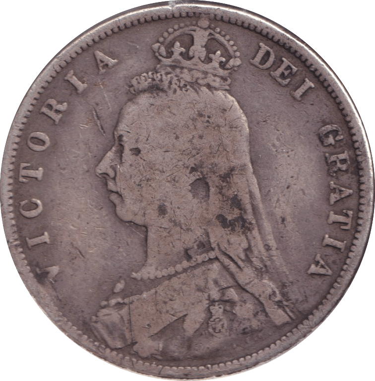 1888 HALFCROWN ( FINE ) - HALFCROWN - Cambridgeshire Coins