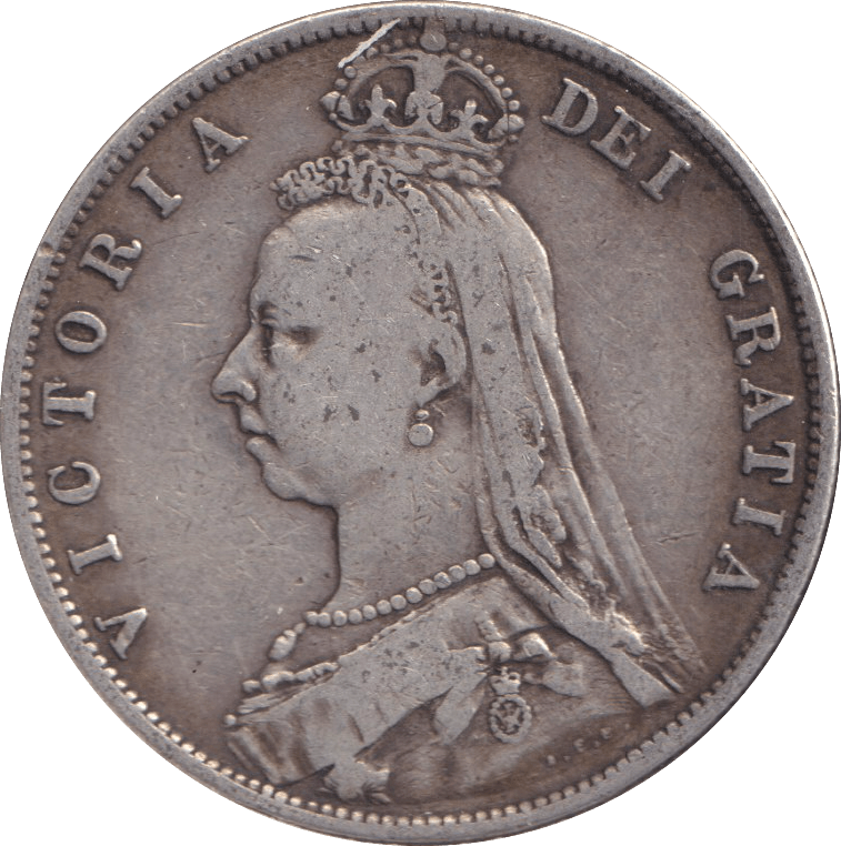 1888 HALFCROWN ( FINE ) - HALFCROWN - Cambridgeshire Coins