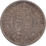 1888 HALFCROWN ( GF ) - HALFCROWN - Cambridgeshire Coins