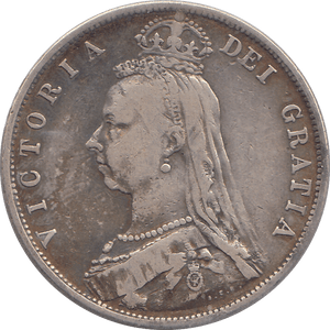 1888 HALFCROWN ( GF ) - HALFCROWN - Cambridgeshire Coins