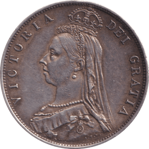1888 HALFCROWN ( GVF ) - Halfcrown - Cambridgeshire Coins