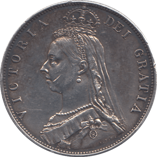 1888 HALFCROWN ( GVF ) - HALFCROWN - Cambridgeshire Coins