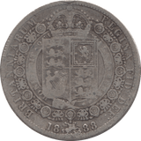 1888 HALFCROWN ( NF ) - HALFCROWN - Cambridgeshire Coins
