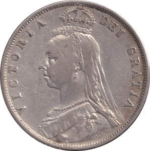 1888 HALFCROWN ( VF ) - WORLD COINS - Cambridgeshire Coins