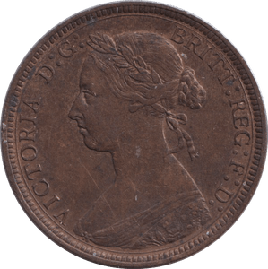 1888 HALFPENNY ( AUNC ) - HALFPENNY - Cambridgeshire Coins