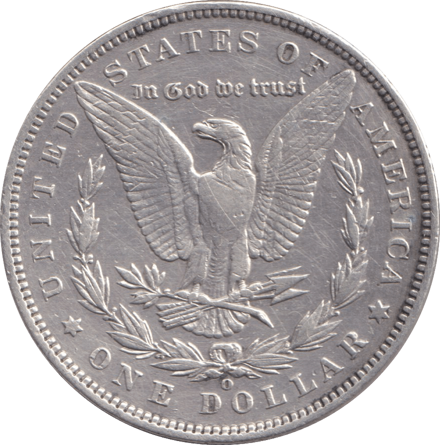 1888 MORGAN DOLLAR USA NEW ORLEANS MINT - SILVER WORLD COINS - Cambridgeshire Coins