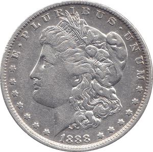 1888 NEW ORLEANS HOT LIPS ERROR MORGAN DOLLAR - WORLD COINS - Cambridgeshire Coins
