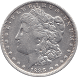 1888 NEW ORLEANS HOT LIPS ERROR MORGAN DOLLAR - WORLD COINS - Cambridgeshire Coins