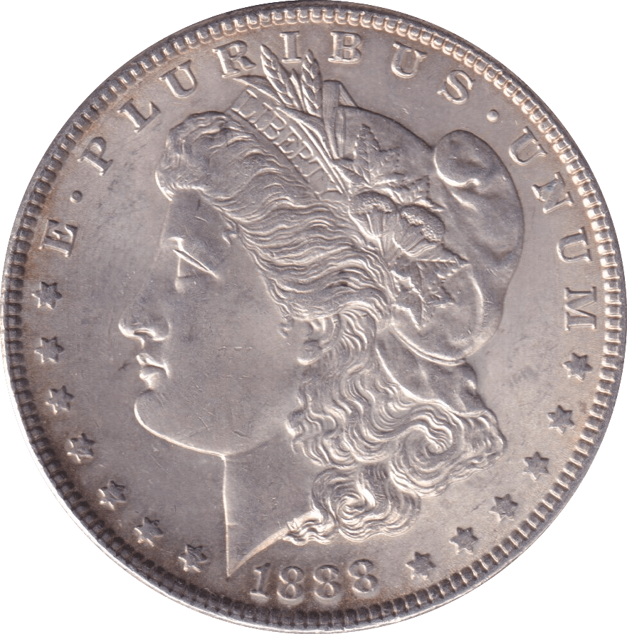 1888 ONE DOLLAR USA - SILVER WORLD COINS - Cambridgeshire Coins