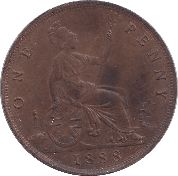 1888 PENNY ( UNC ) - Penny - Cambridgeshire Coins
