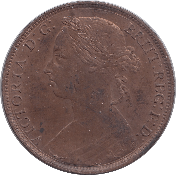 1888 PENNY ( UNC ) - Penny - Cambridgeshire Coins
