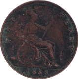 1888 PENNY ( VF ) - PENNY - Cambridgeshire Coins