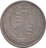 1888 SHILLING ( FINE ) - SHILLING - Cambridgeshire Coins