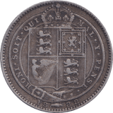 1888 SHILLING ( FINE ) - SHILLING - Cambridgeshire Coins
