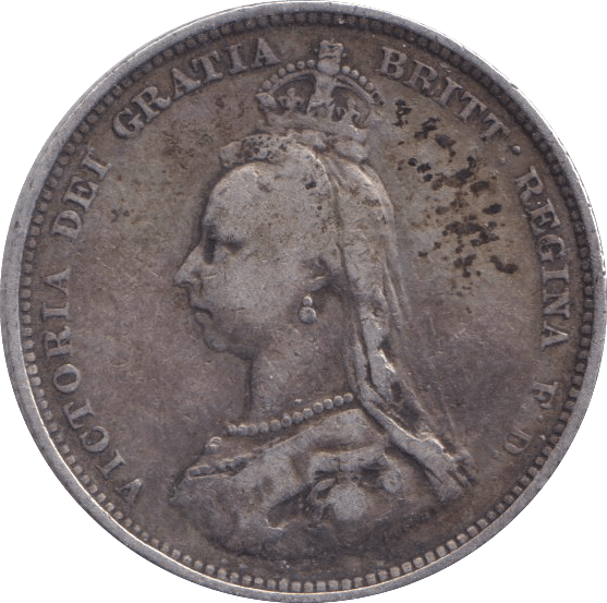 1888 SHILLING ( FINE ) - SHILLING - Cambridgeshire Coins