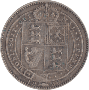 1888 SHILLING ( GF ) - SHILLING - Cambridgeshire Coins