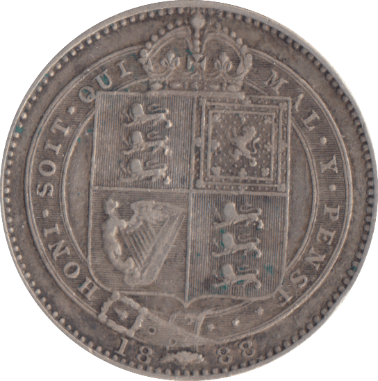 1888 SHILLING ( GF ) - SHILLING - Cambridgeshire Coins