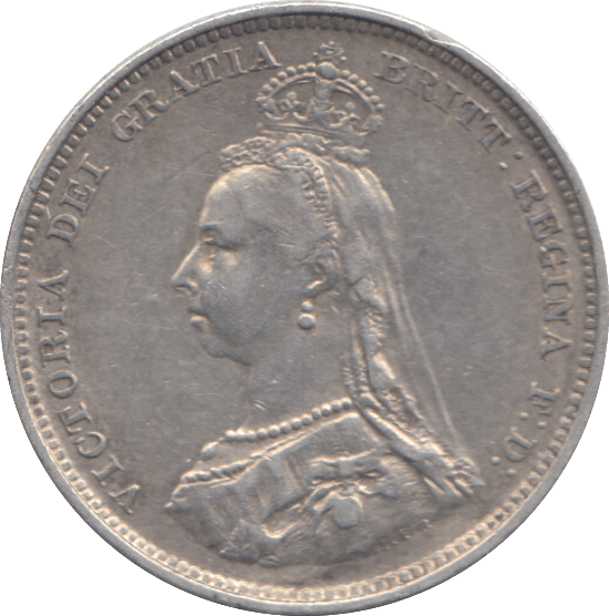 1888 SHILLING ( GF ) - SHILLING - Cambridgeshire Coins