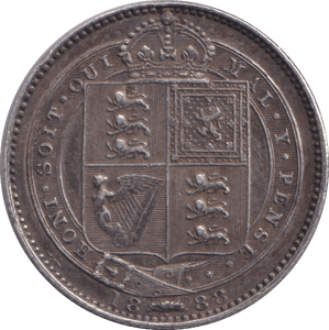 1888 SHILLING ( GF ) - SHILLING - Cambridgeshire Coins