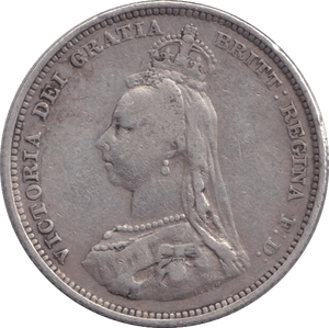 1888 SHILLING ( GF ) - SHILLING - Cambridgeshire Coins