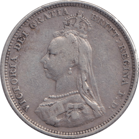 1888 SHILLING ( GF ) - SHILLING - Cambridgeshire Coins