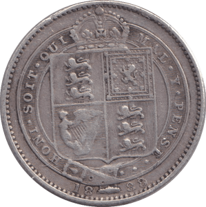 1888 SHILLING ( GF ) - SHILLING - Cambridgeshire Coins