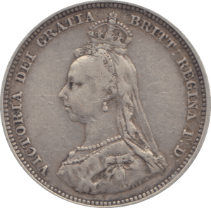 1888 SHILLING ( GF ) - SHILLING - Cambridgeshire Coins